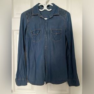 Forever 21 Jeans Shirt